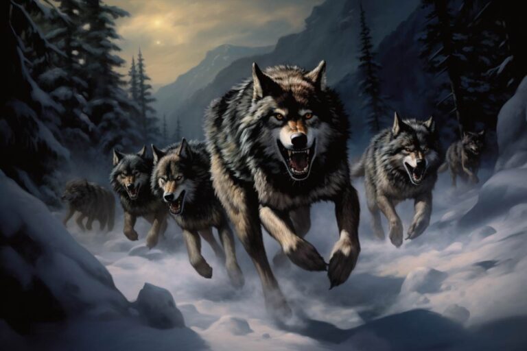 Polowanie wilków